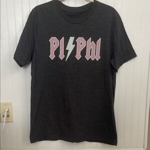 Pi Beta Pi Lighting Bolt Design T-Shirt